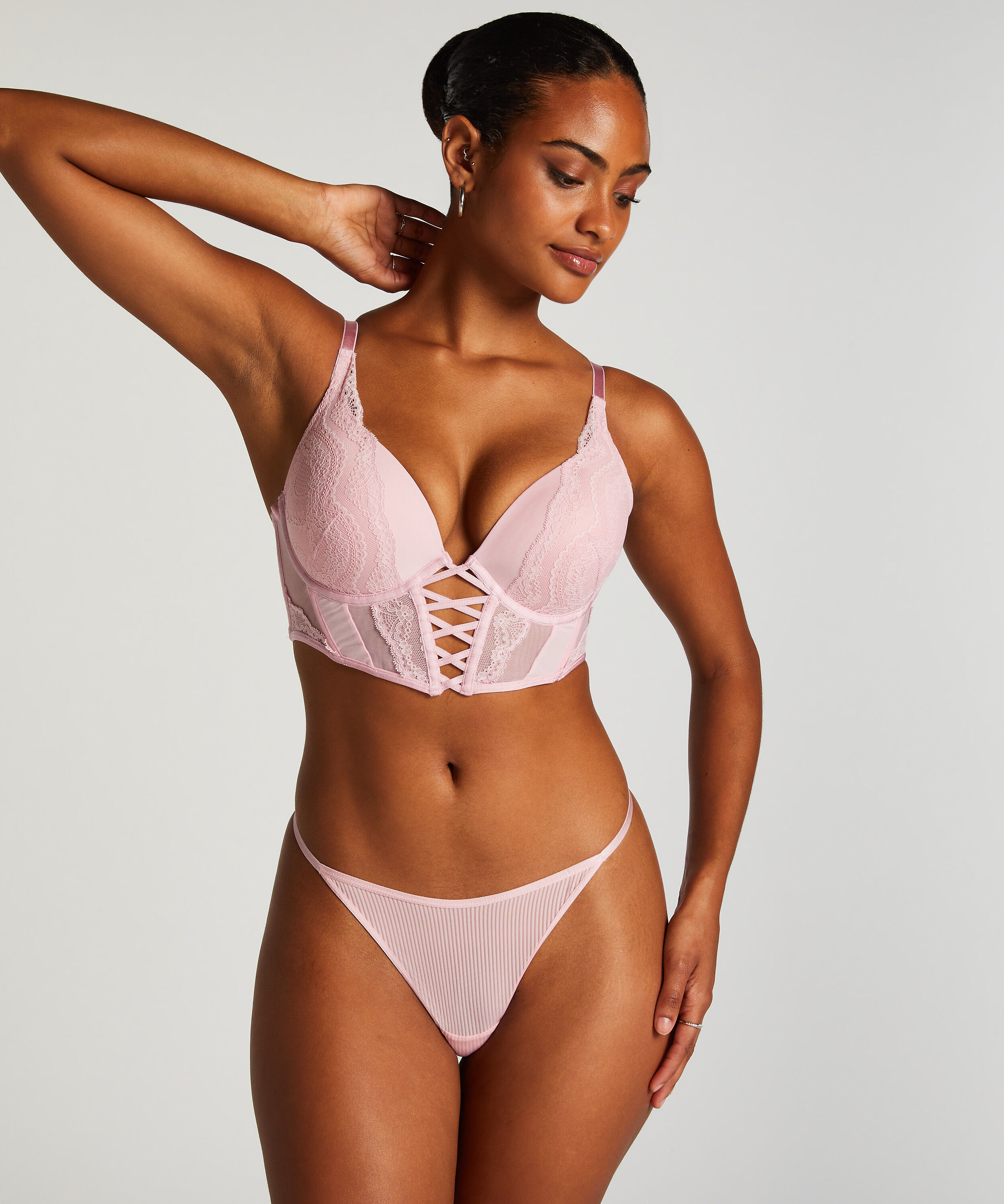 String jambes hautes Kaiden, Rose