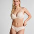 Soutien-gorge à armatures préformé Plunge, Beige