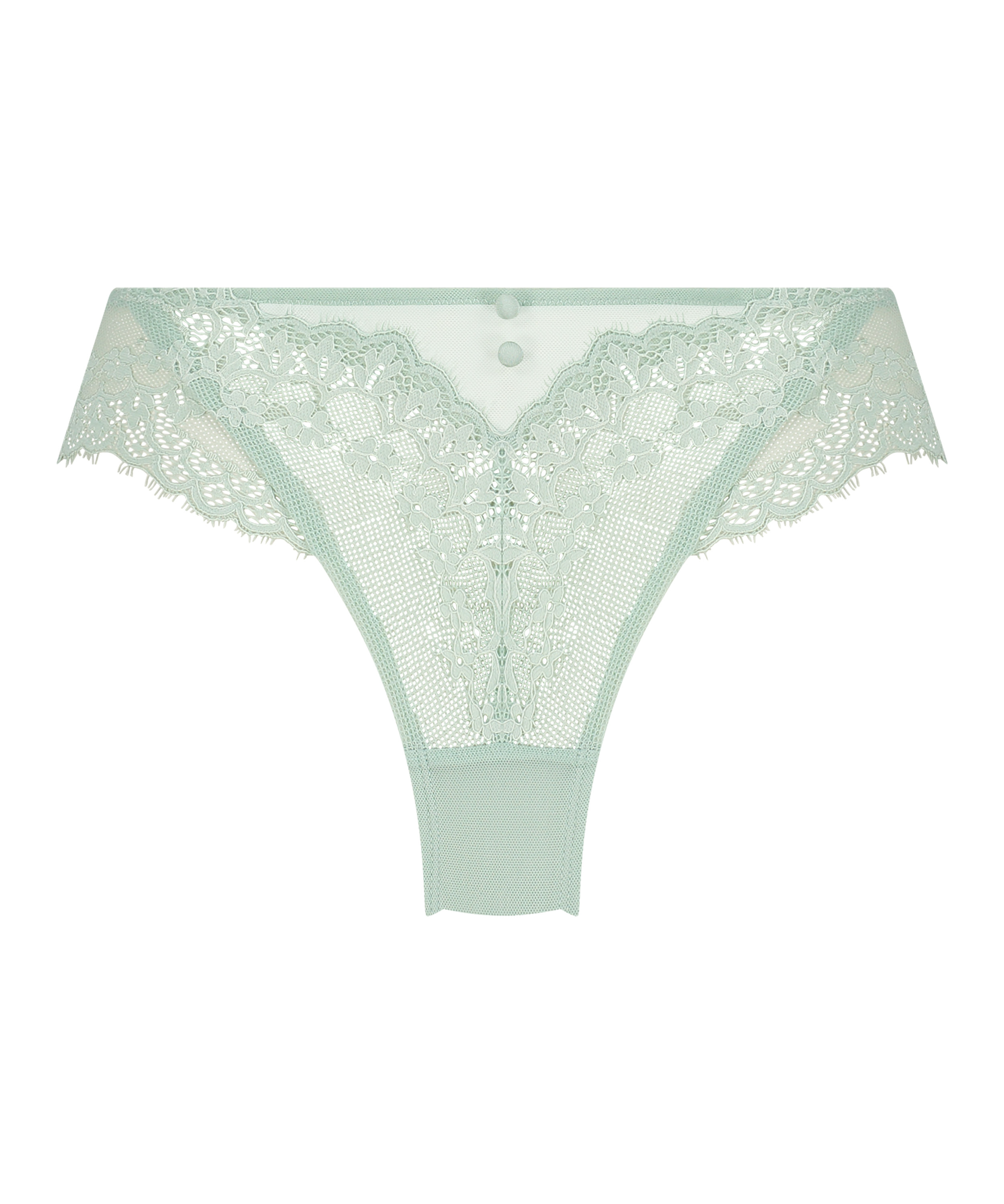 Slip brésilien Daisy, Vert, main