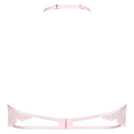 Soutien-gorge à armatures non-préformé col licou Eve, Rose