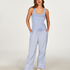 Pantalon de pyjama en Coton, Bleu