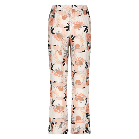Pantalon de pyjama tissé, Rose
