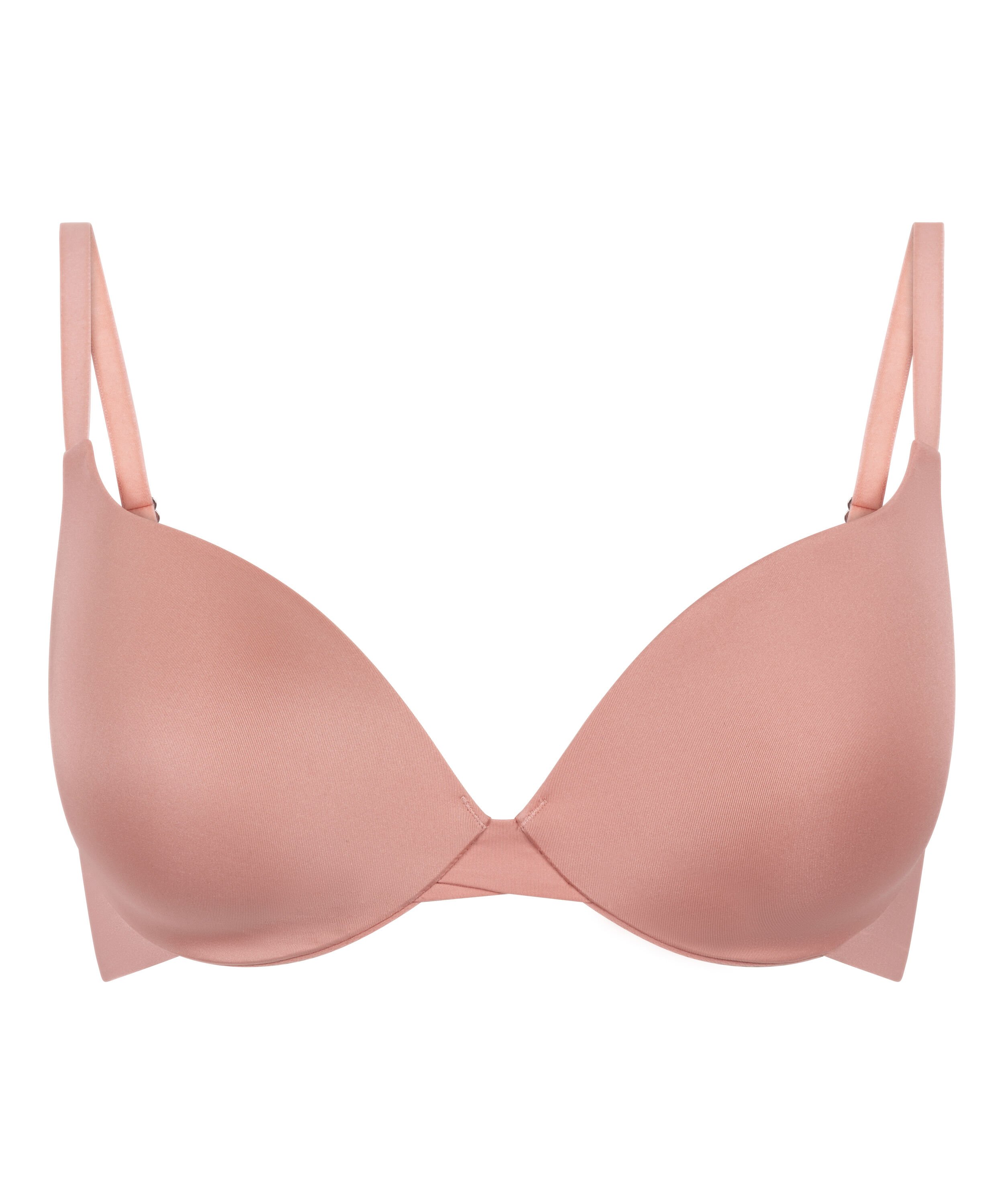 Soutien-gorge &agrave; armatures pr&eacute;form&eacute; push-up Smooth, Rose