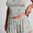 Ensemble de pyjama court Cami, Vert