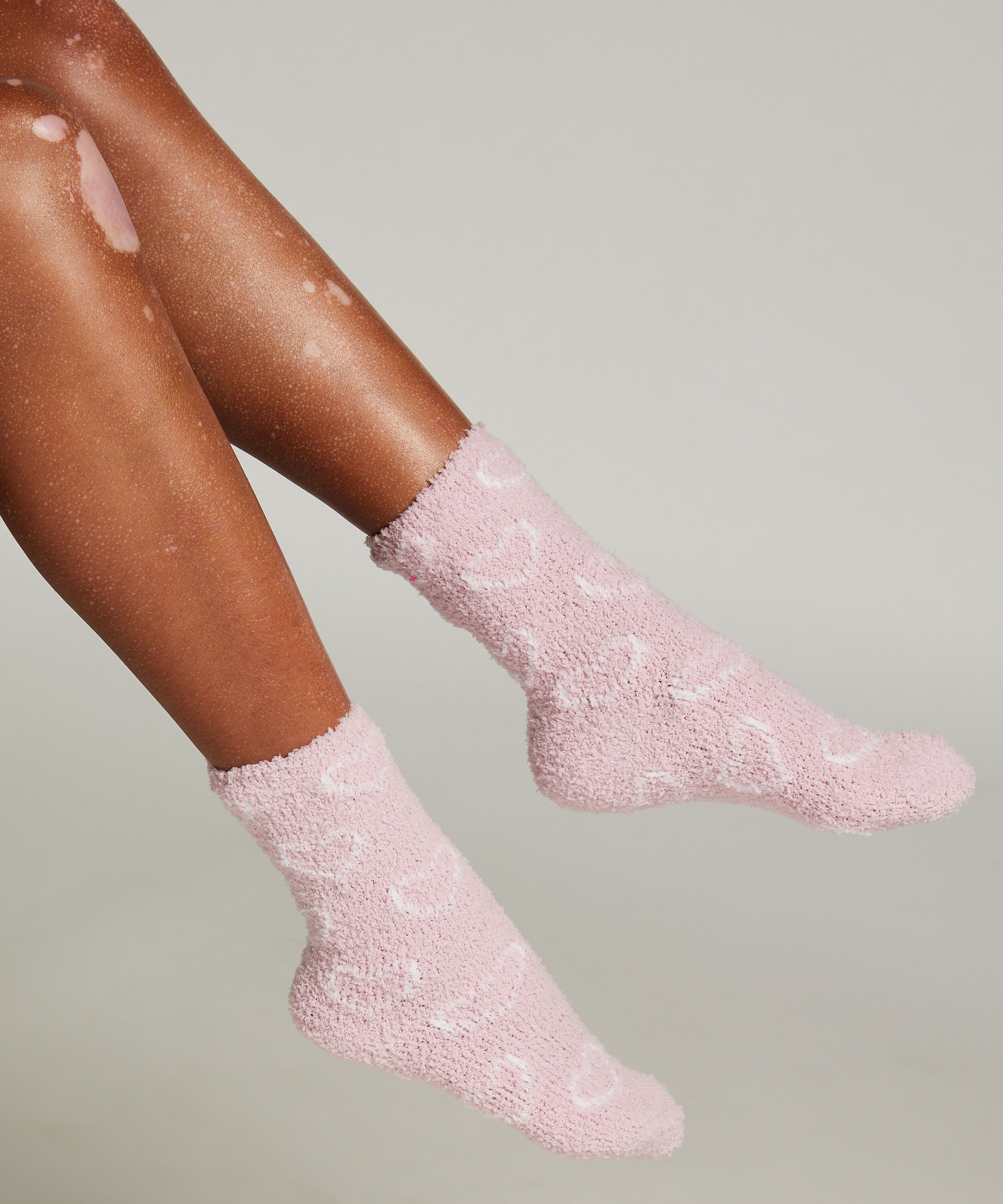 Lot de 2 Paires de Chaussettes Cosy, Rose