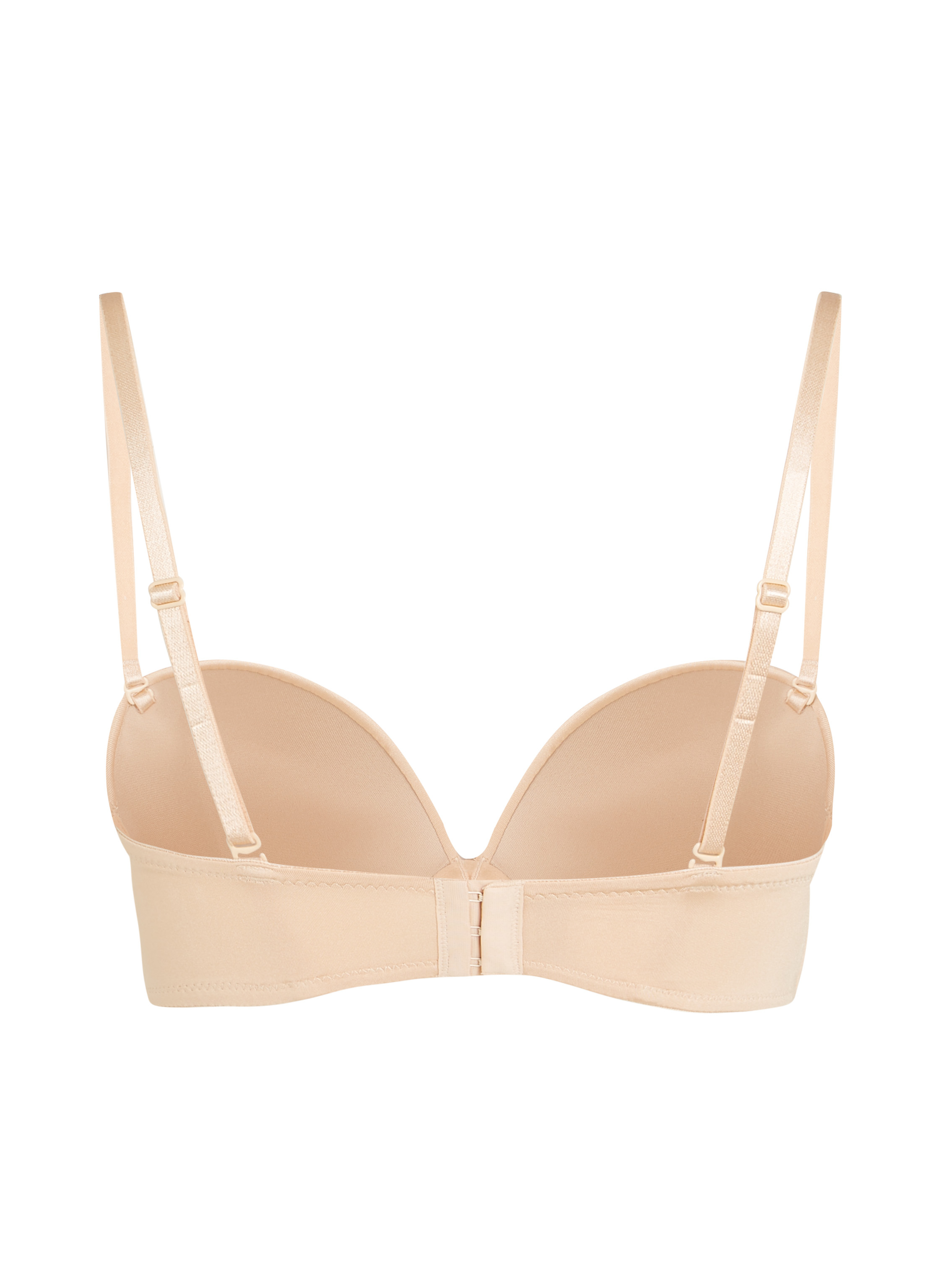 Soutien-gorge maximiseur préformé sans bretelles, Beige, main
