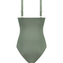 Maillot de bain Shaping Scallop, Vert