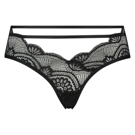 String haut Ziggy, Noir