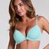 Soutien-gorge &agrave; armatures pr&eacute;form&eacute; Plunge, Bleu