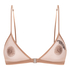 Brassière Free The Nipple, marron
