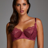 Soutien-gorge bustier préformé Poppy, Rouge
