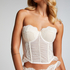 Bustier Harmony, Blanc