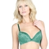 Padded underwired push-up bra Julia, Bleu