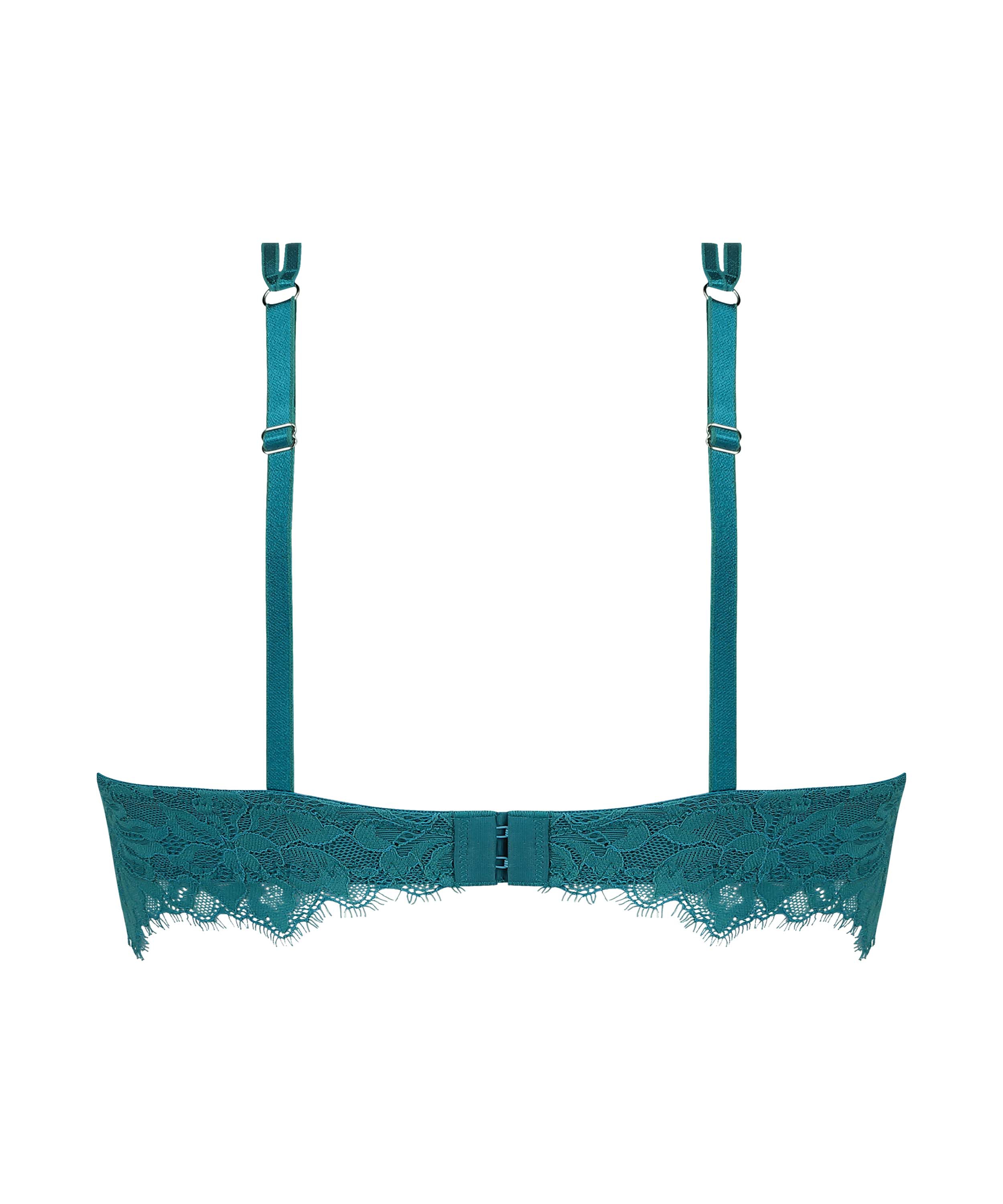 Soutien-gorge à armatures préformé longline Isabella, Vert, main