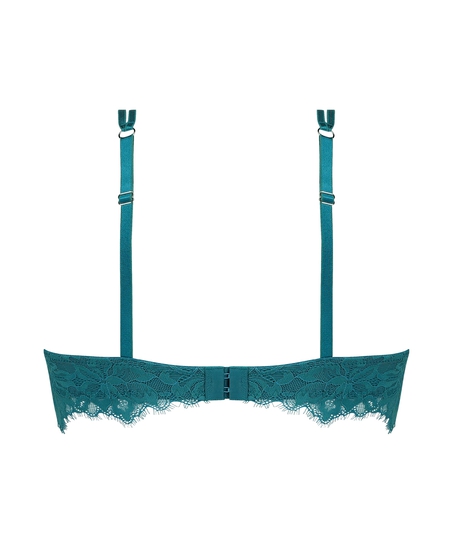 Soutien-gorge à armatures préformé longline Isabella, Vert