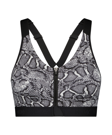 HKMX Soutien-gorge de sport The Pro Maintien niveau 3, Blanc