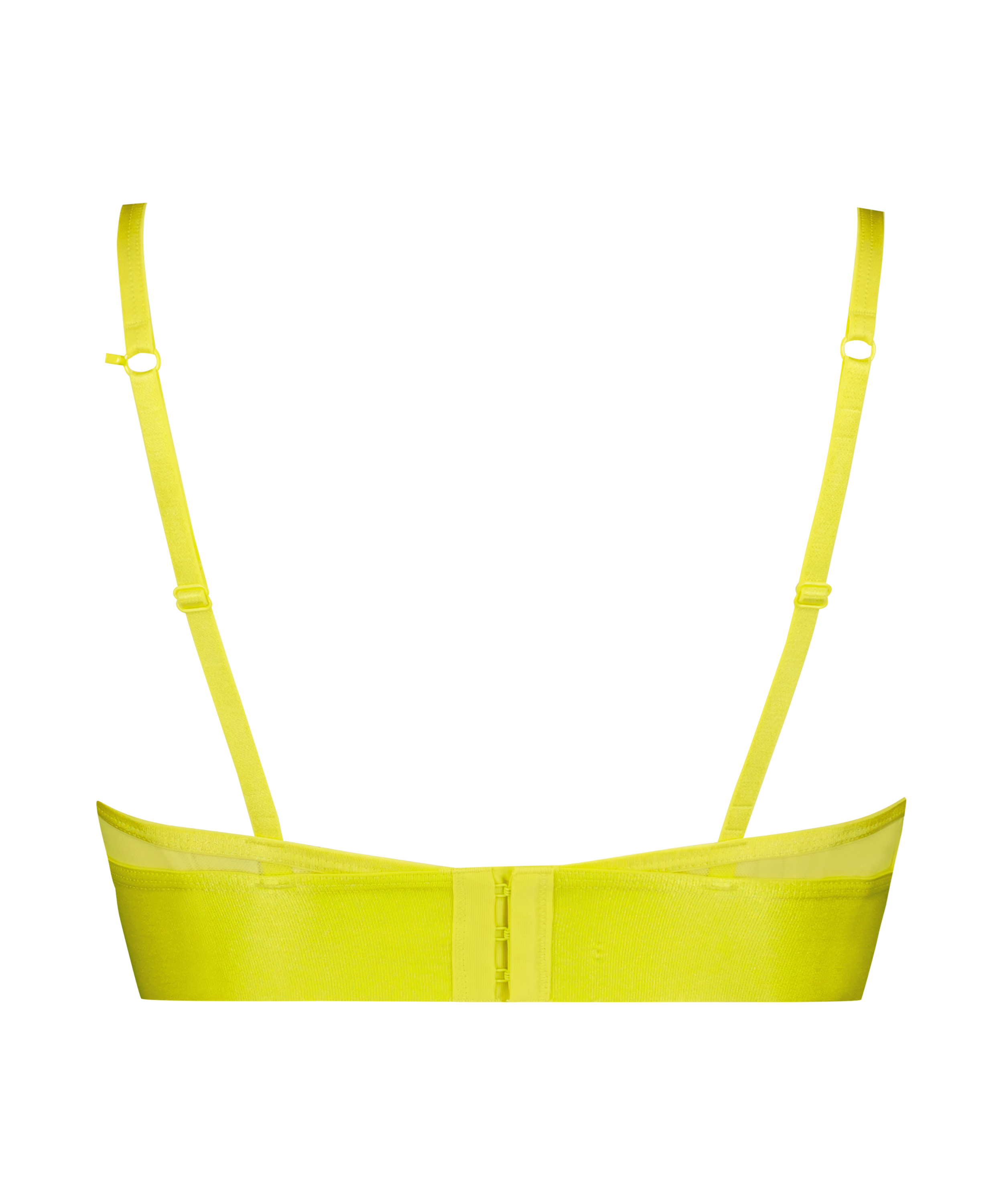 Bustier en maille Flexing, Jaune, main
