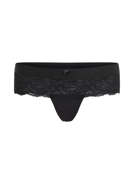 Boxer string Sophie, Noir