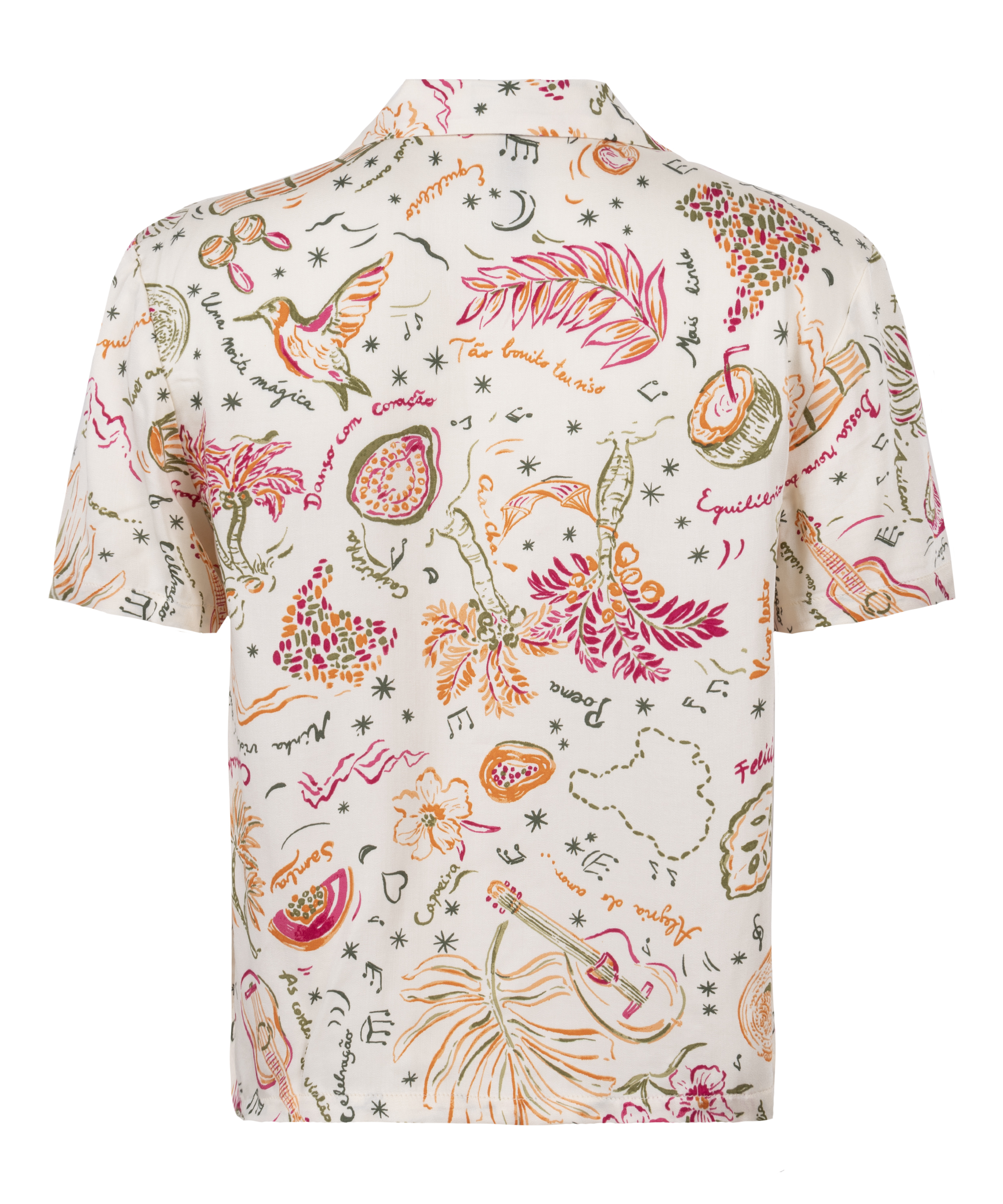 Veste en satin, Blanc, main