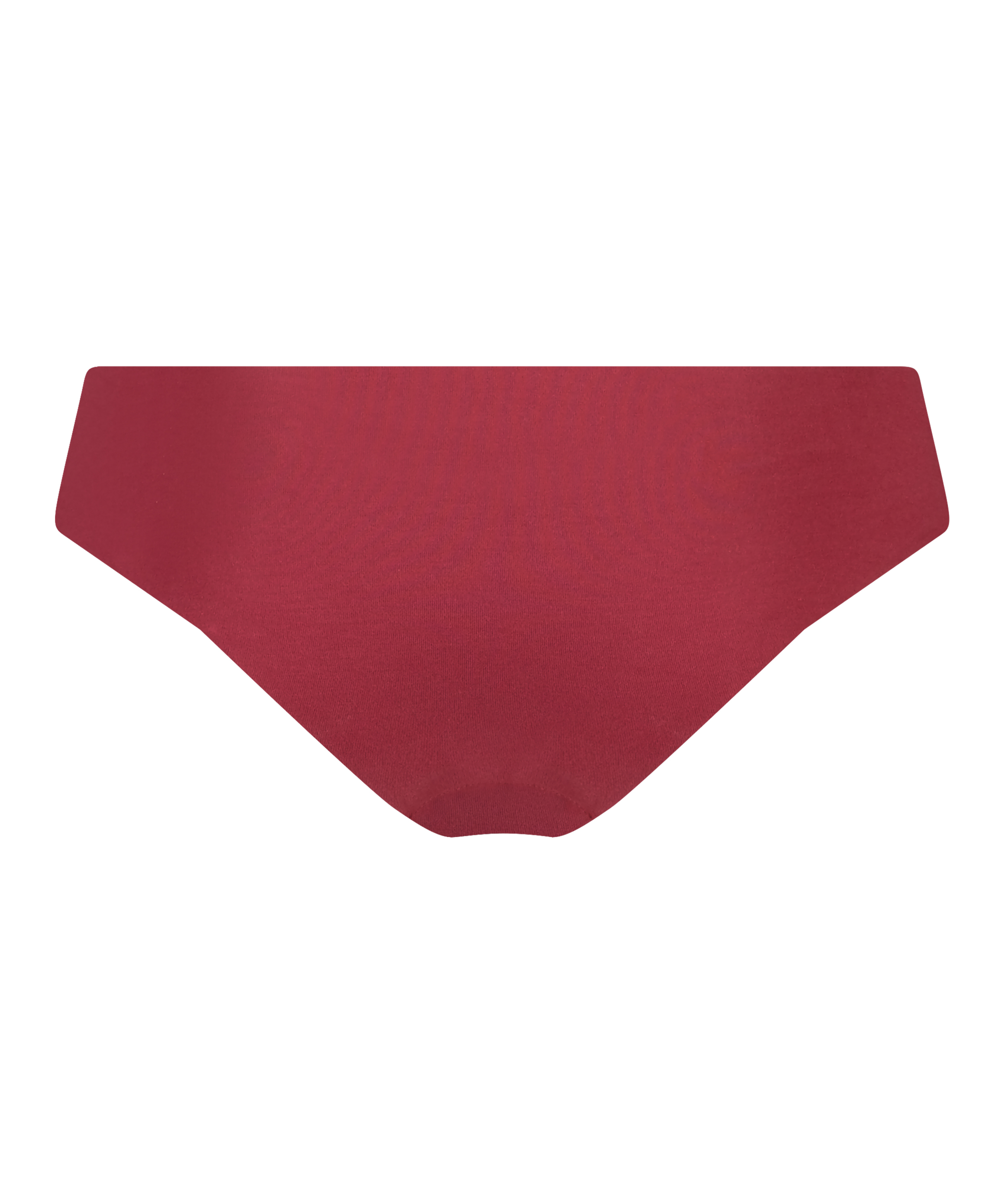 Slip brésilien invisible en coton, Rouge, main