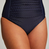 Maillot de bain Shaping Scallop, Bleu