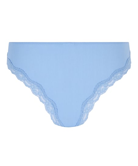Slip br&eacute;silien Lola, Bleu