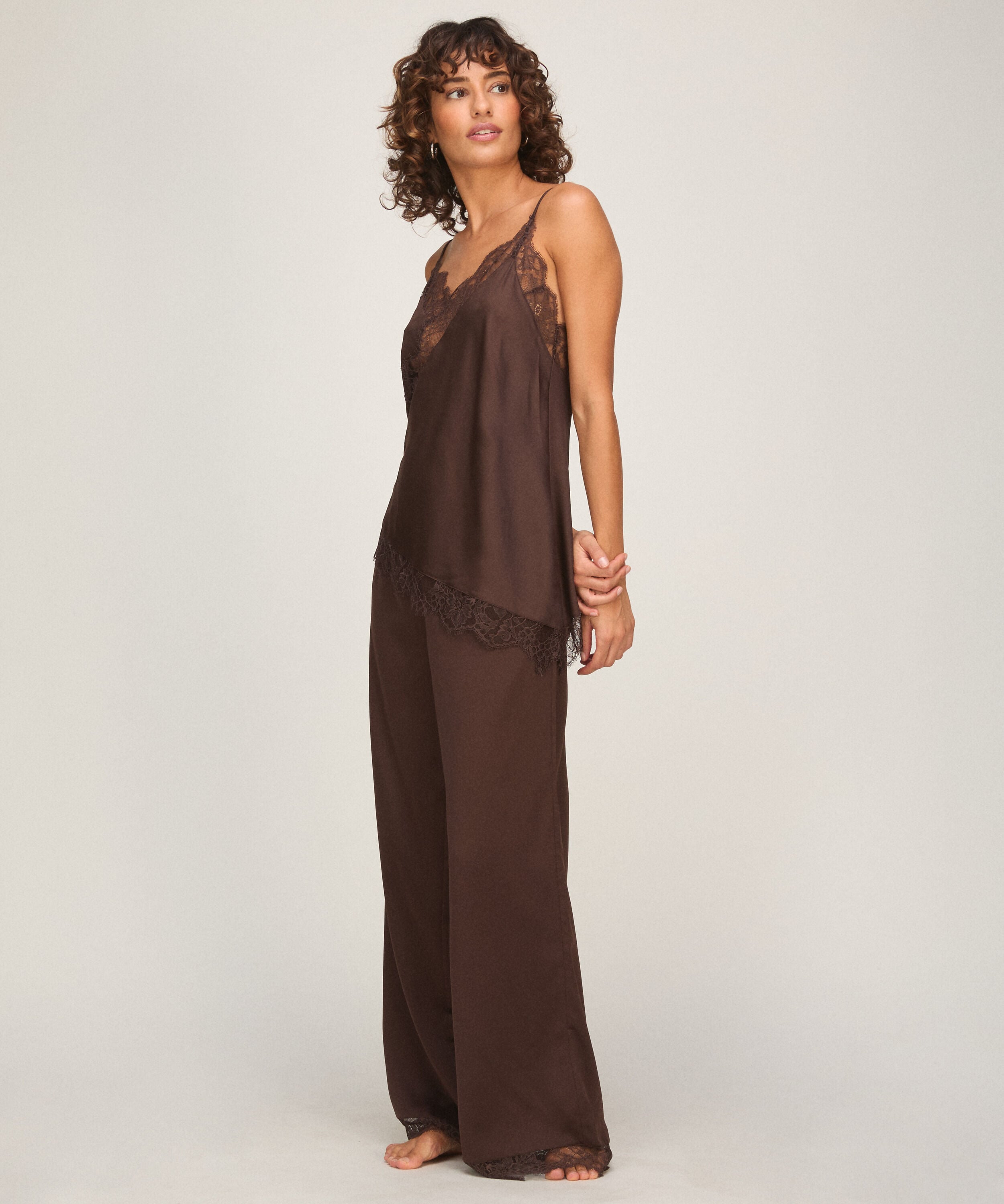 Pant Cecilia, Marron Pant Cecilia, Marron