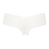 Slip br&eacute;silien V-shape mesh, Blanc