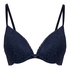 Soutien-gorge à armatures préformé push-up Marine, Bleu