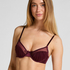 Soutien-gorge à armatures non-rembourré Dulce, Rouge