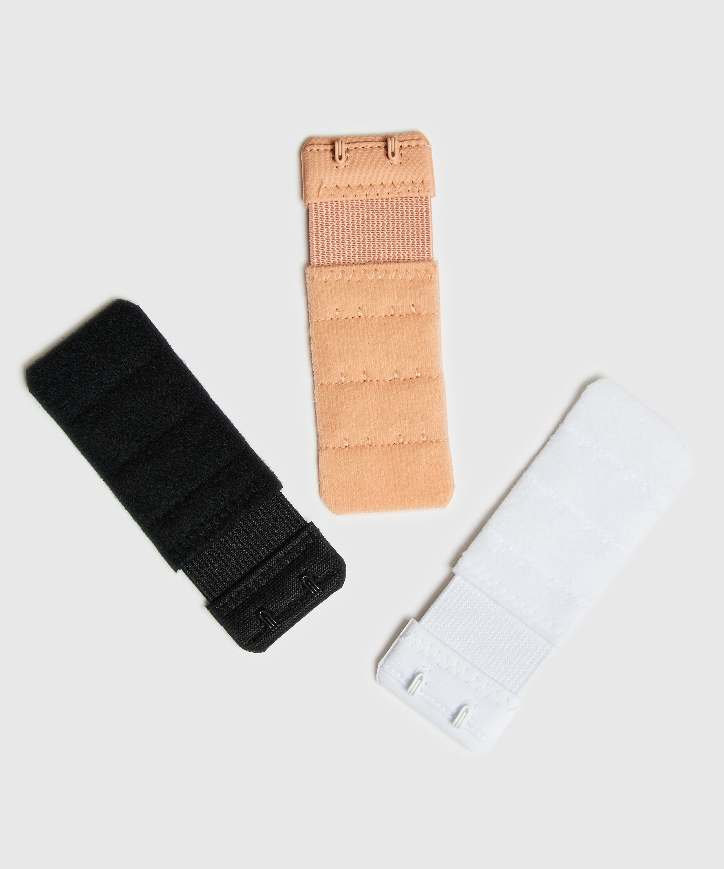 Lot de 3 extensions pour soutien-gorge, Blanc