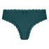 Slip brésilien V-shape mesh, Vert