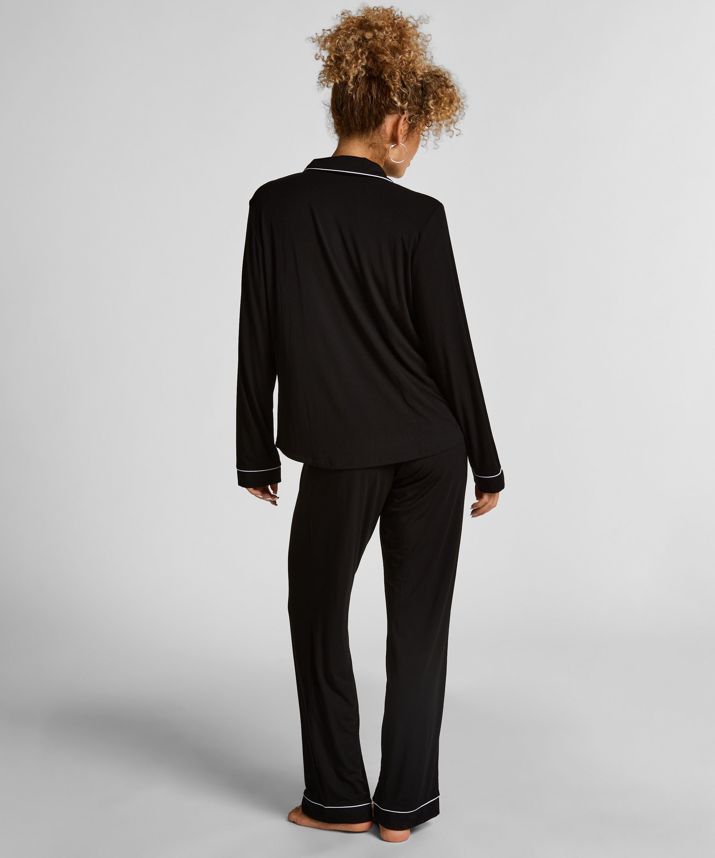 Pantalon en jersey Essential, Noir, main