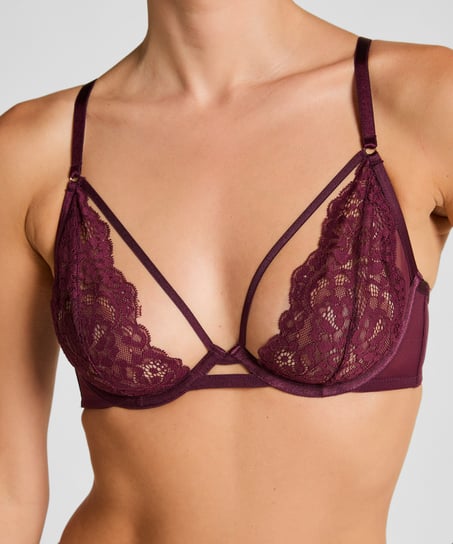Soutien-gorge à armatures non-préformé Cinnamon, Rouge