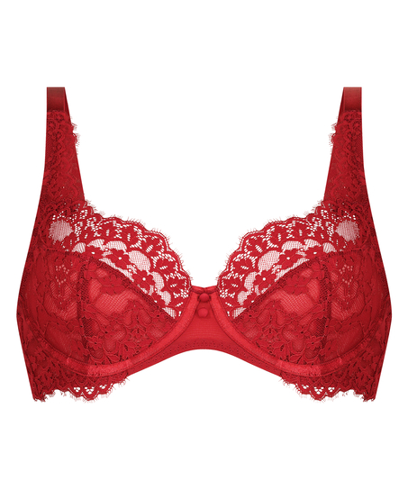 Soutien-gorge à armatures non-préformé Daisy, Rouge