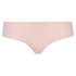 Slip br&eacute;silien Invisible Lace Back, Rose