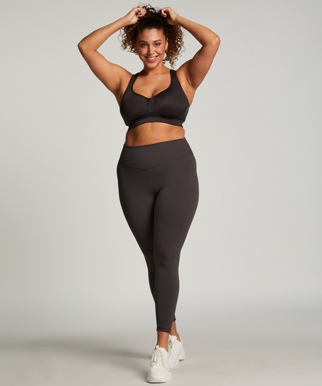 HKMX Soutien-gorge de sport The All Star Maintien niveau 2, Gris