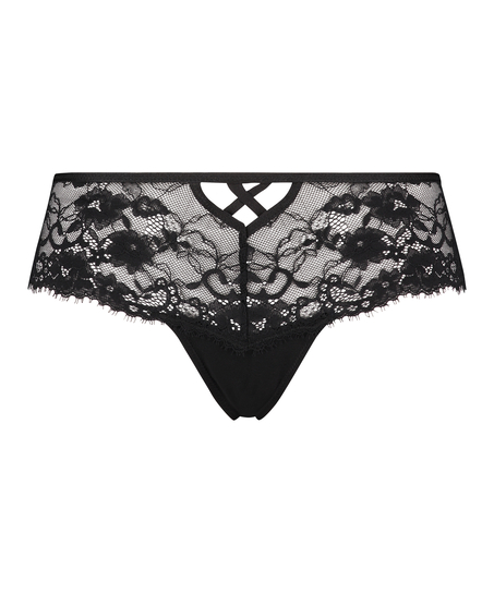 Boxer string Elvira, Noir