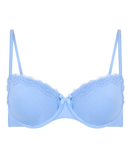 Soutien-gorge à armatures rembourré Lola, Bleu