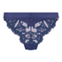 String jambe haute Grace, Bleu