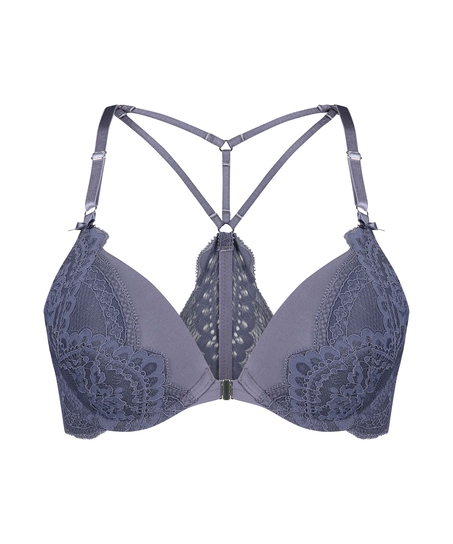Soutien-gorge à armatures préformé push-up Philomena Rebecca Mir, Bleu