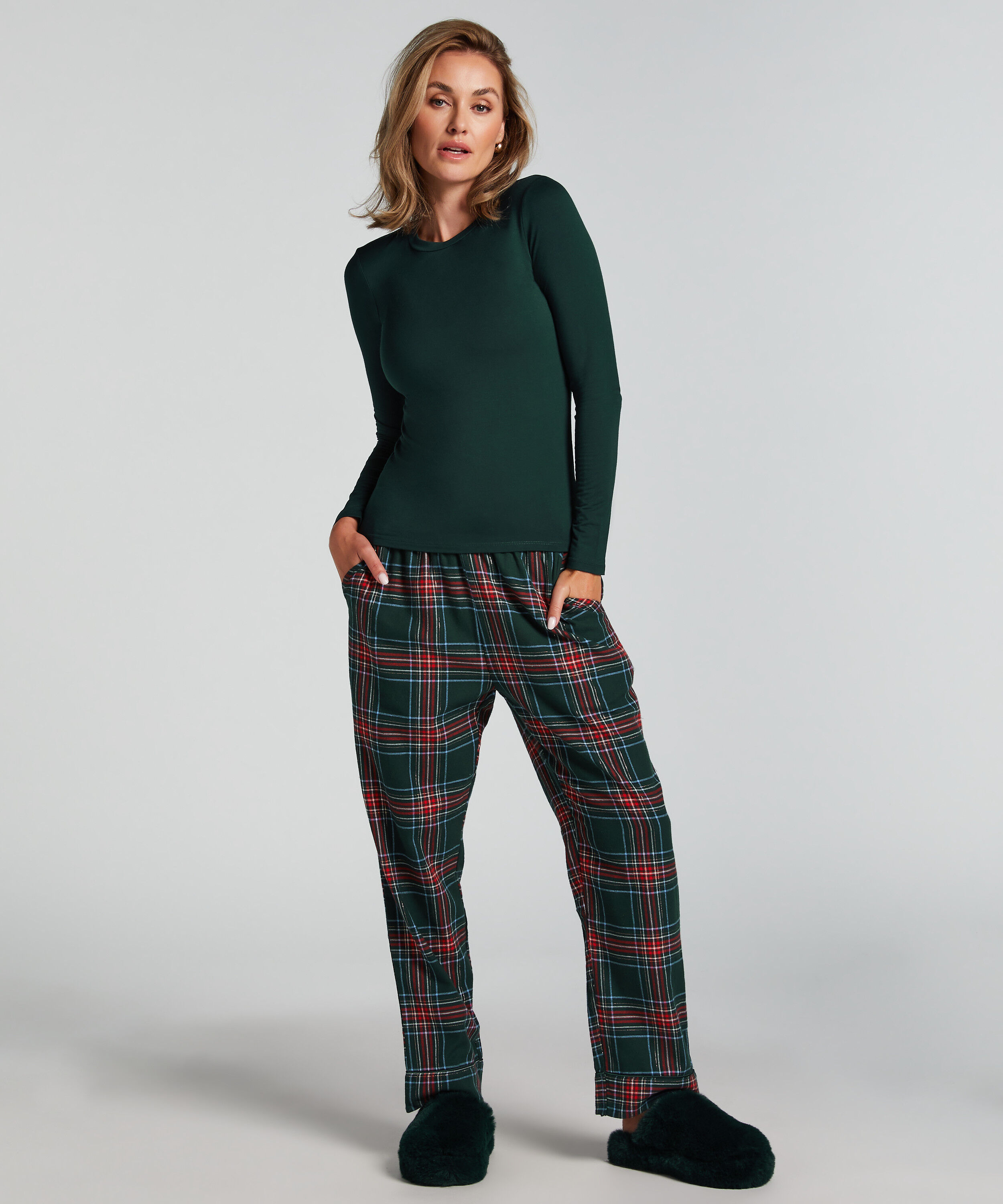 Tall Pantalon de Pyjama Flanelle, Vert Tall Pantalon de Pyjama Flanelle, Vert
