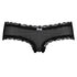 Slip br&eacute;silien V-shape mesh, Noir