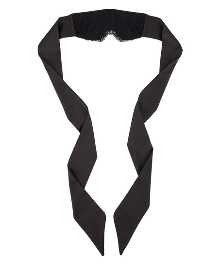 Bandeau Private lace, Noir