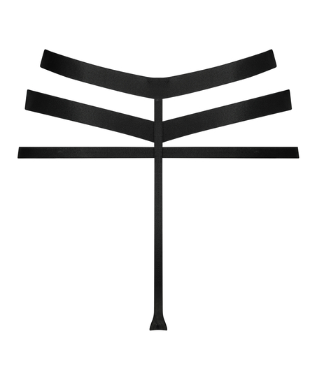 String haut Catherine, Noir