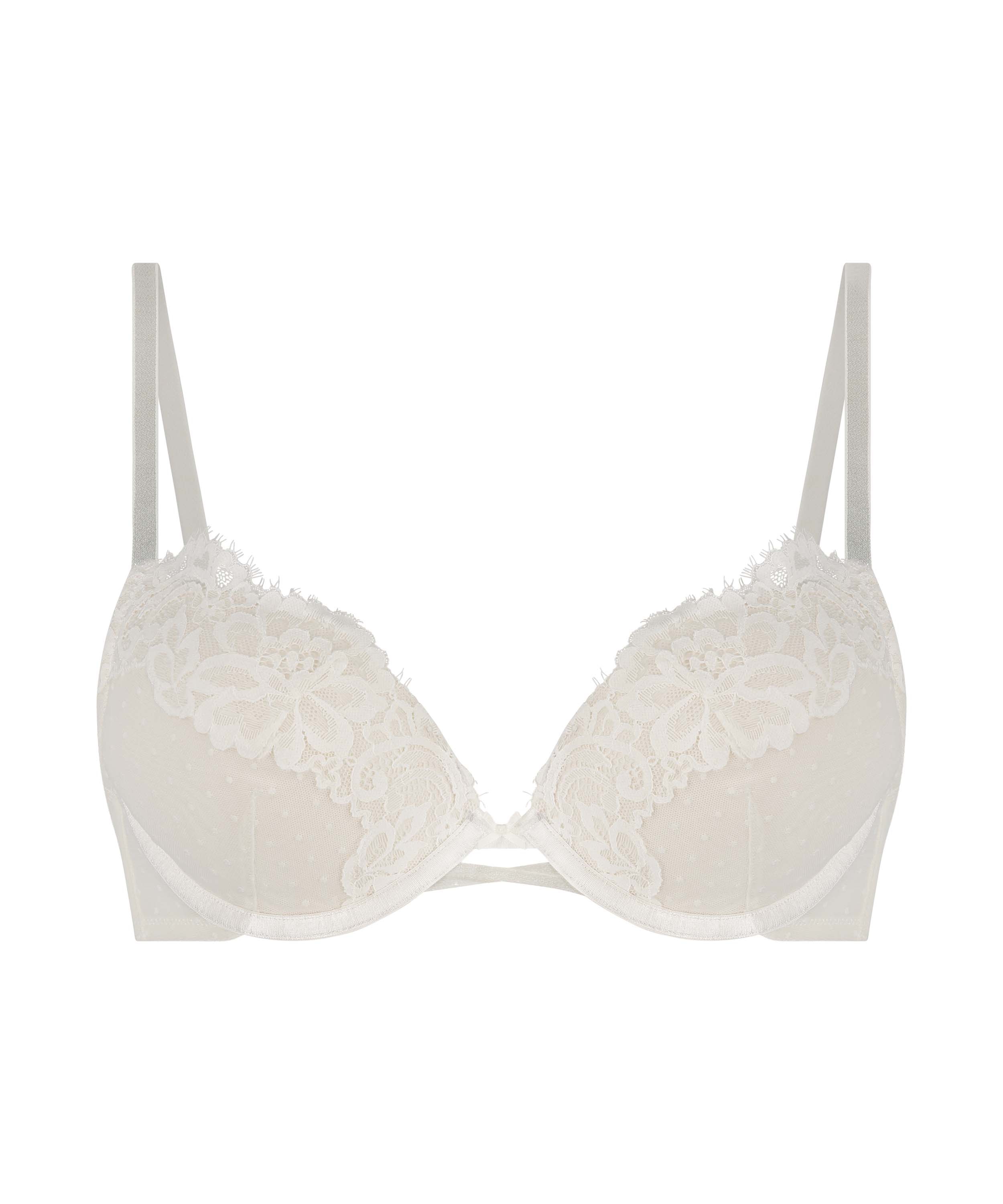 Soutien-gorge à armatures maximiseur préformé Harmony, Blanc, main