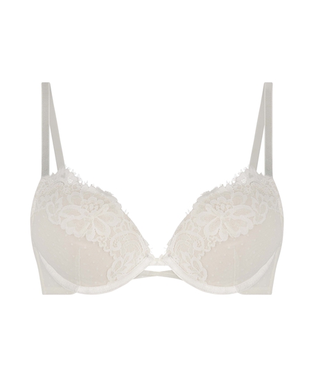 Soutien-gorge à armatures maximiseur préformé Harmony, Blanc