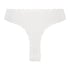 Slip brésilien V-shape mesh, Blanc
