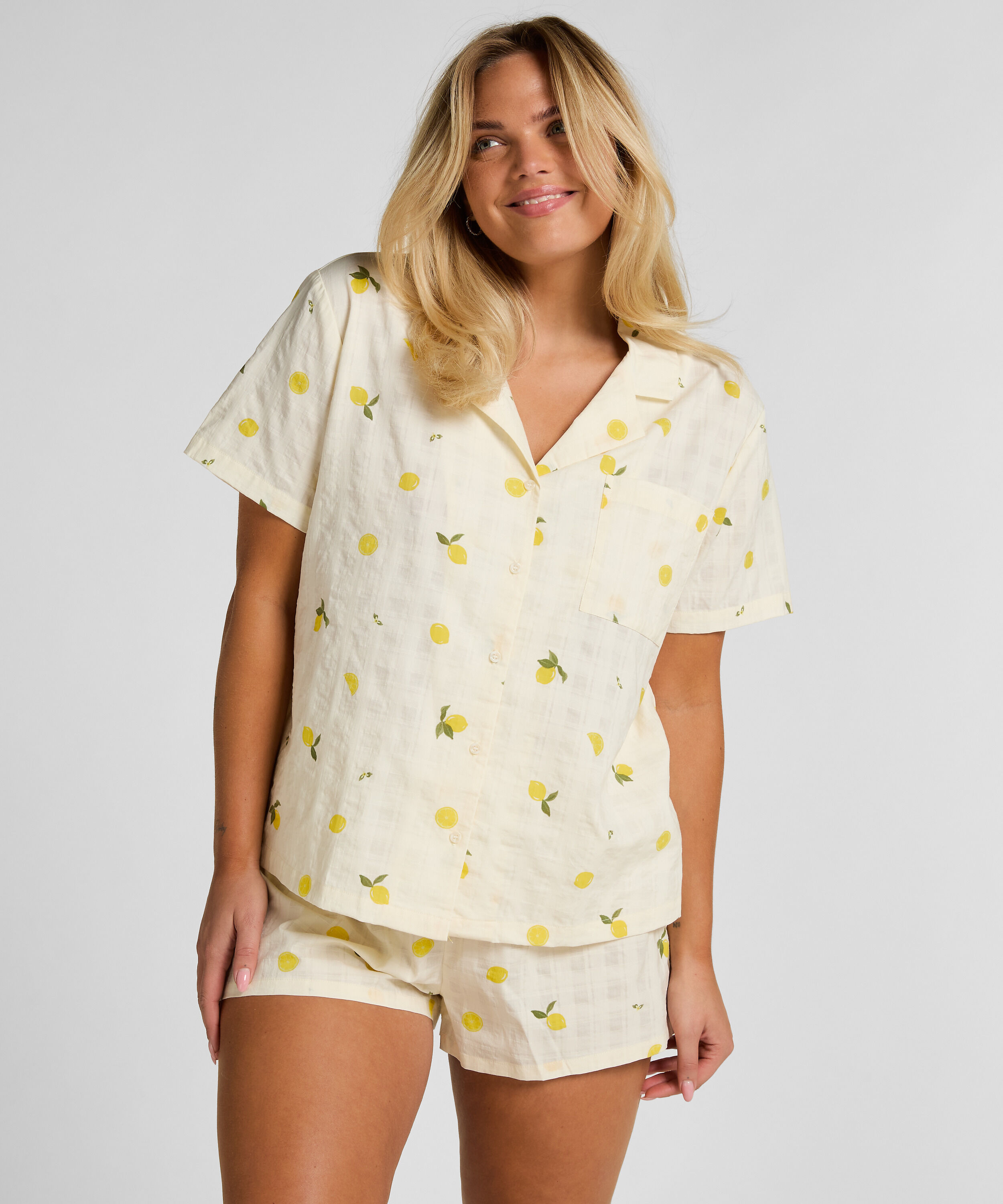 Veste de Pyjama Citron