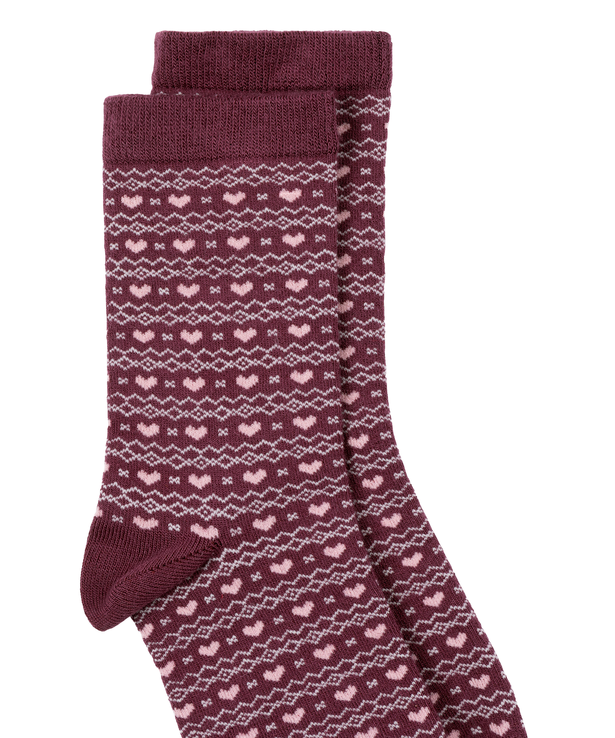Chaussettes courtes en modal, Violet, main